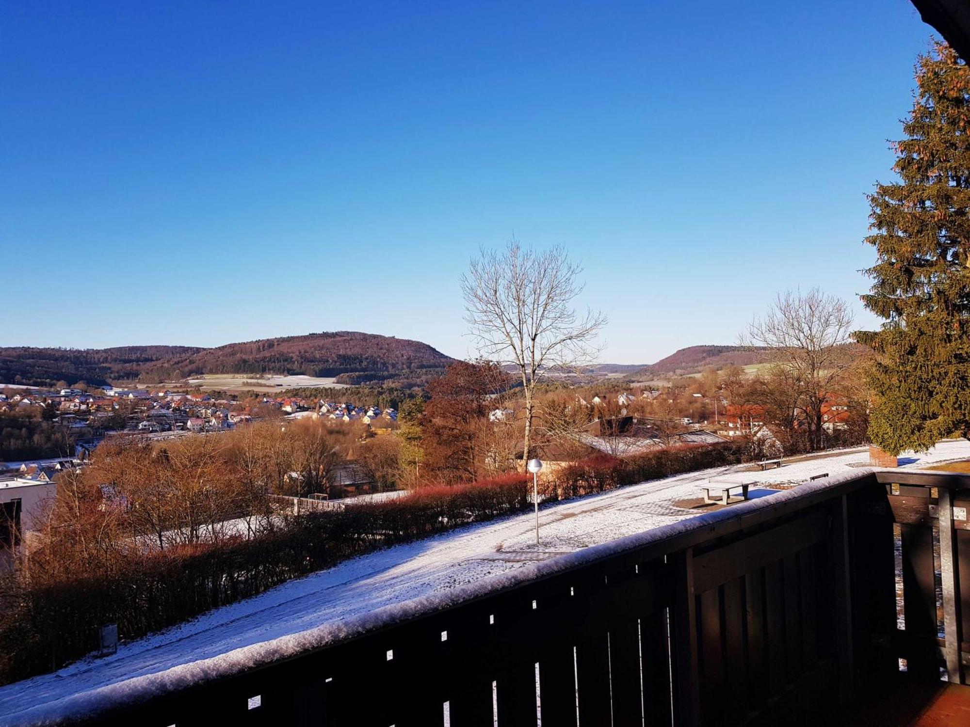 Berg-Bungalows Leinleitertal Heiligenstadt in Oberfranken Esterno foto