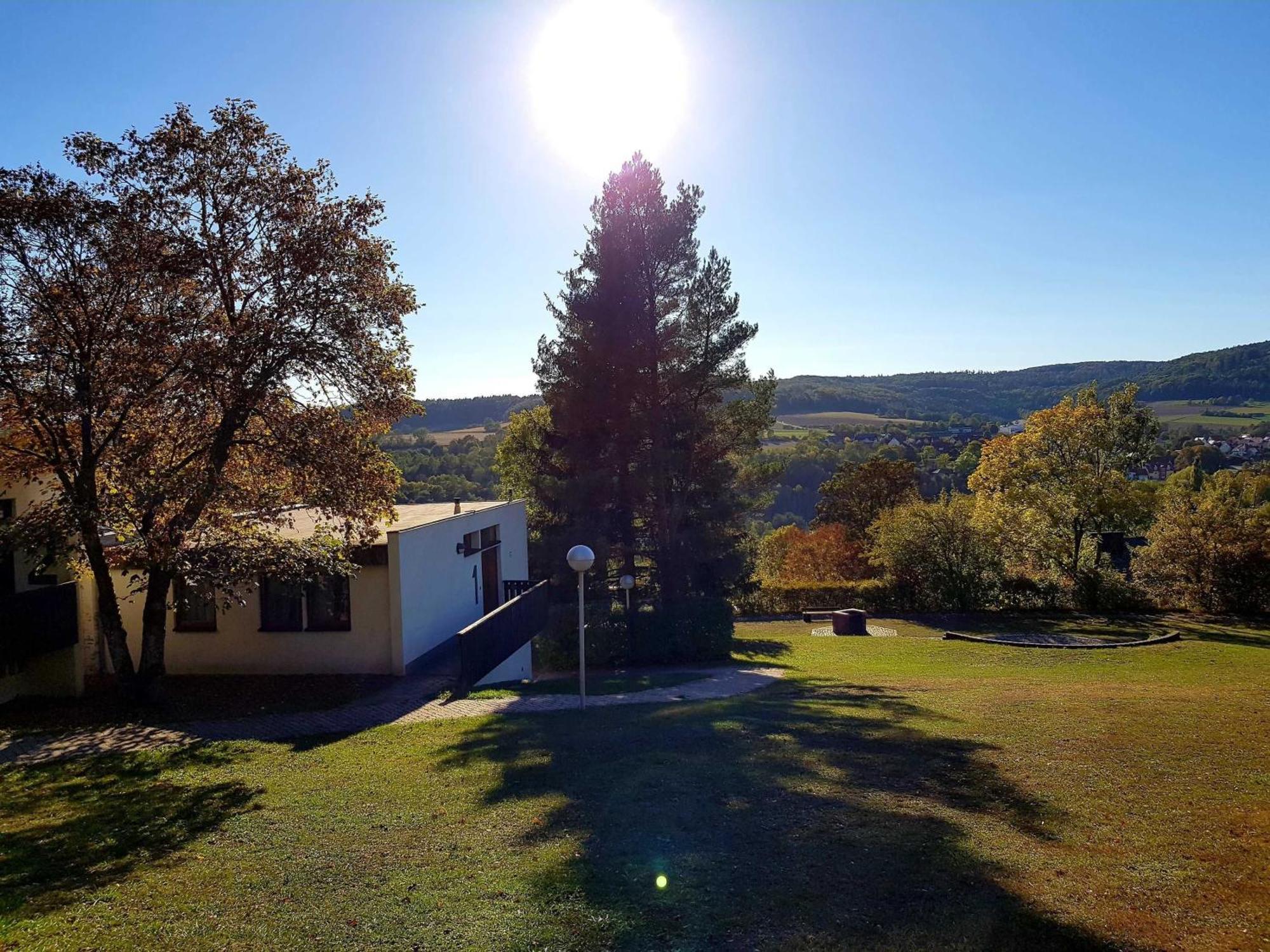Berg-Bungalows Leinleitertal Heiligenstadt in Oberfranken Esterno foto