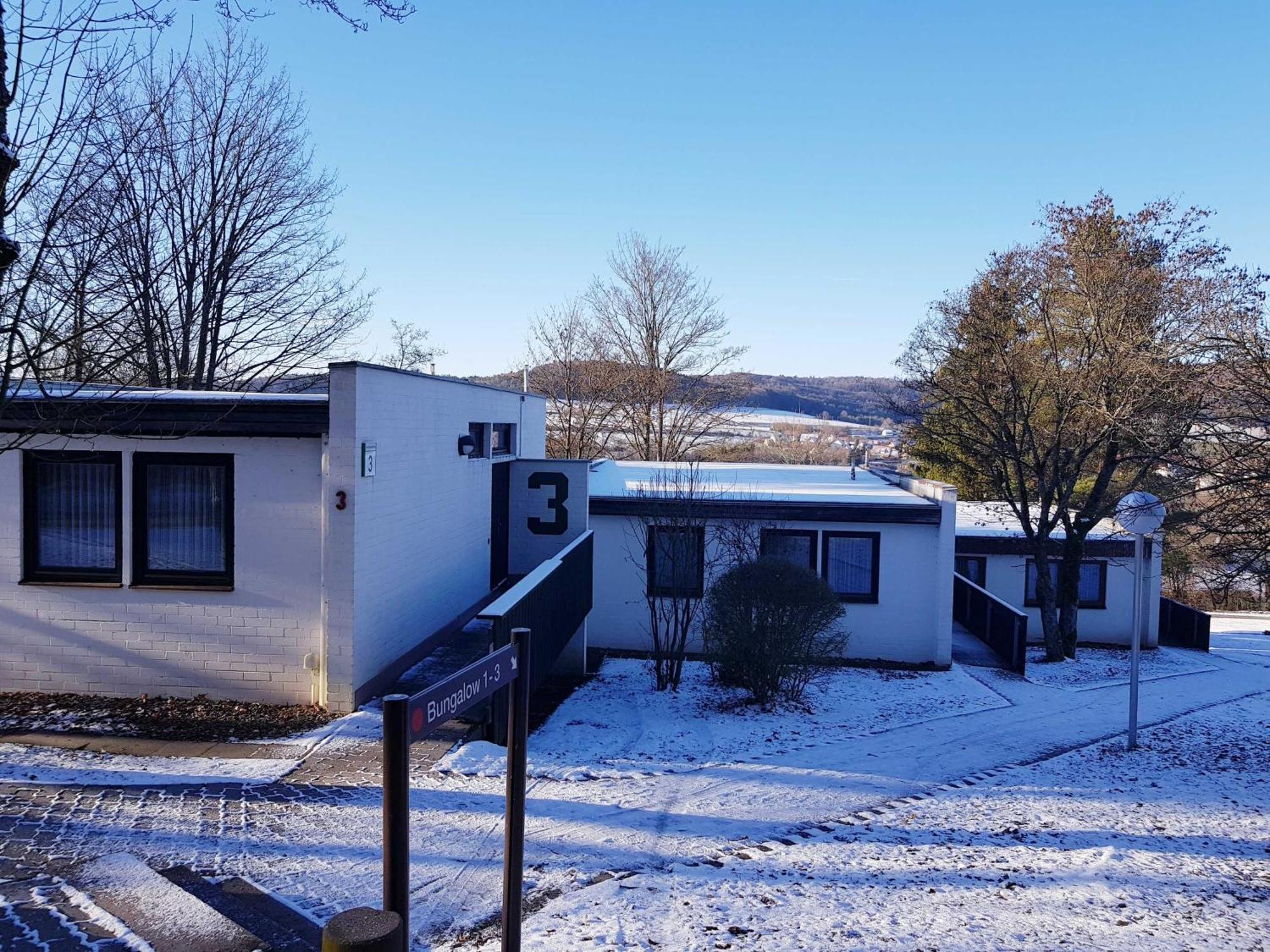 Berg-Bungalows Leinleitertal Heiligenstadt in Oberfranken Esterno foto